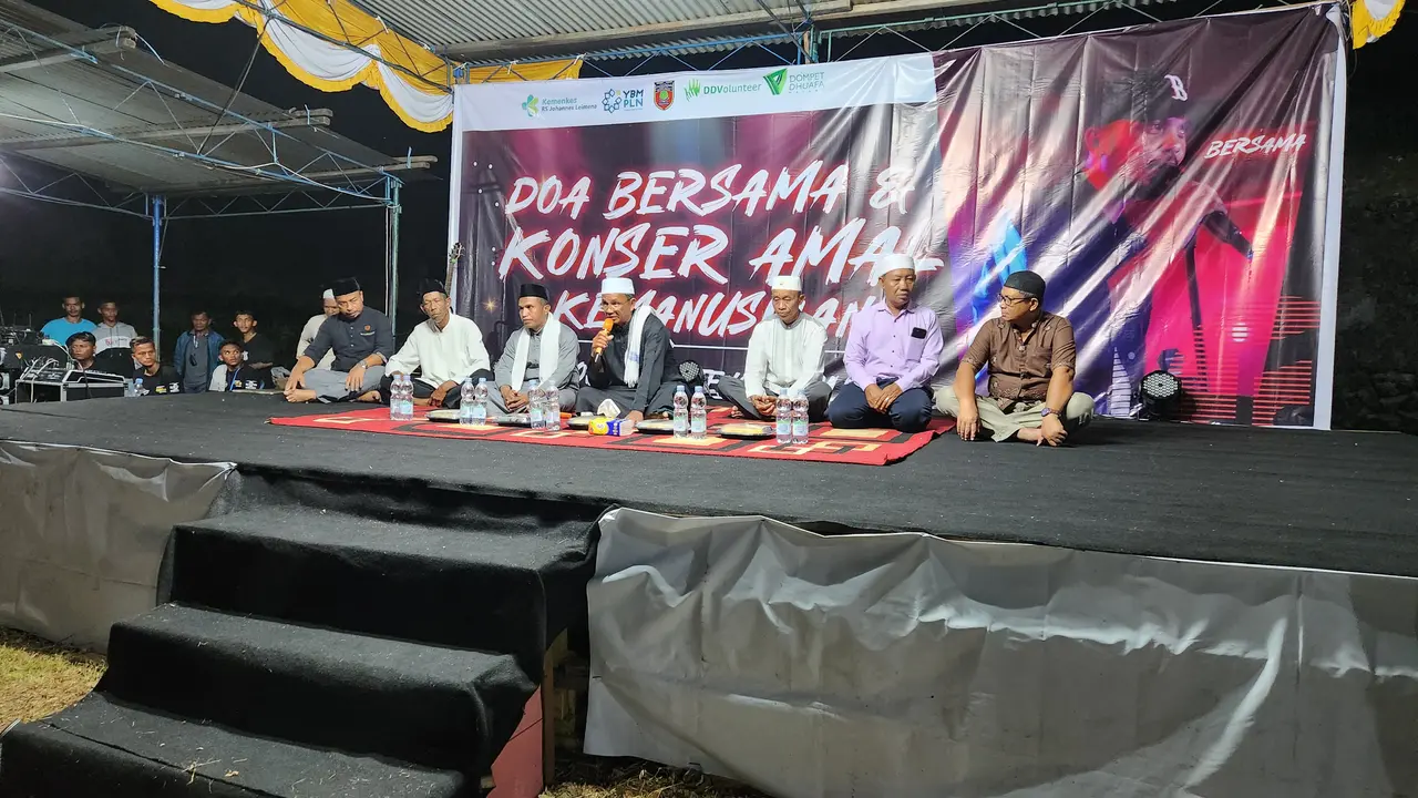 Peduli Kemanusiaan Dompet Dhuafa Gelar Doa Bersama Dan Konser Amal Kemanusiaan