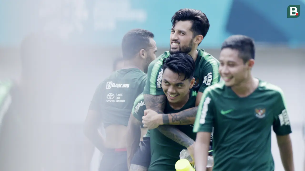 Piala AFF 2018 : Latihan Timnas Indonesia
