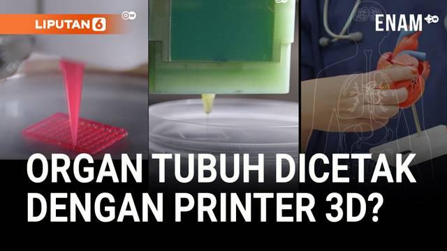 Teknologi bioprinting 3D yang sudah mulai berkembang ini punya misi untuk bisa mencetak organ tubuh, mulai dari jantung manusia yang berfungsi hingga jaringan tubuh yang bisa dimanfaatkan sebagai langkah pencegahan penyakit.