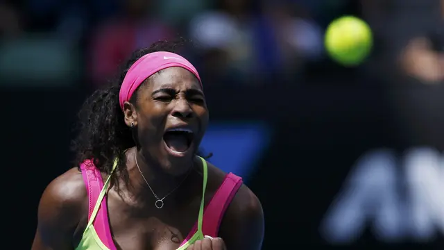 Petenis Amerika Serikat Serena Williams 