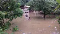 Bogor direndam Banjir (Liputan6.com/Achmad Sudarno)