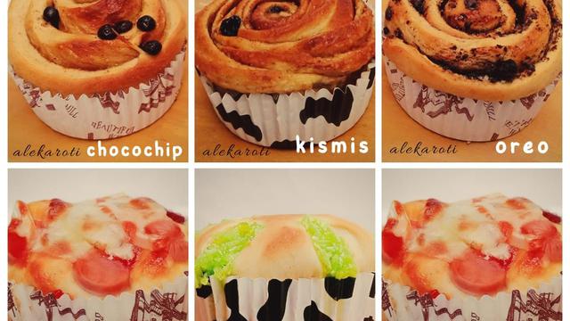 Usaha roti rumahan “Alekroti” milik Febriana (43).