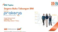 PT Bank Negara Indonesia (Persero) Tbk atau BNI telah menyiapkan sistem yang terintegrasi dengan Project Management Office (PMO) Program Kartu Pra-Kerja.