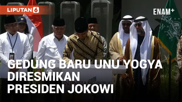 Presiden Jokowi Resmikan Gedung UNU Yogyakarta di Harlah Ke-101 Nahdlatul Ulama