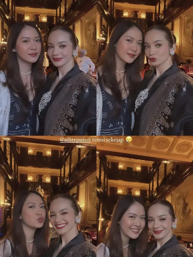 6  Potret Enzy Storia dalam Indonesia Fashion Night di Washington, Tampil Pakai Songket