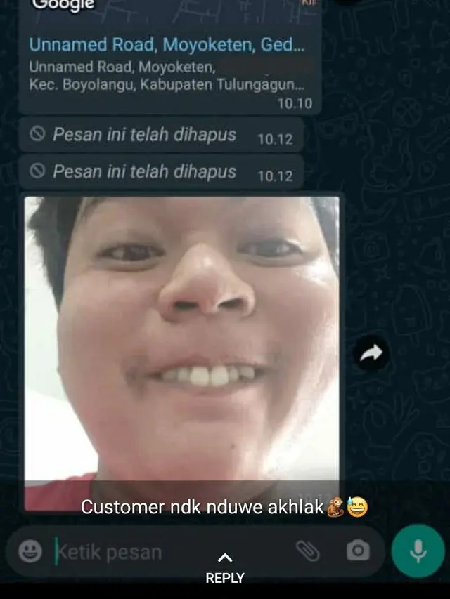 6 Chat Penerima Barang Prank ke Kurir Ini Bikin Geregetan