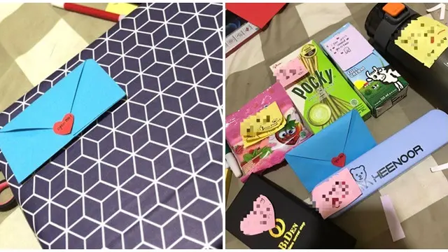 6 Potret Kado Untuk Pacar Ditempeli Surat Ini Penuh Usaha Tapi Romantis