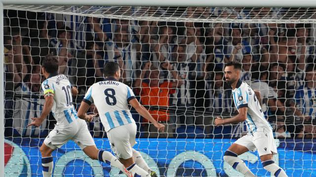 Brais Mendez - Real Sociedad Vs Inter Milan di Liga Champions 2023/2024