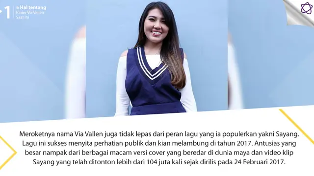 [Bintang] 5 Hal tentang Karier Via Vallen Saat Ini