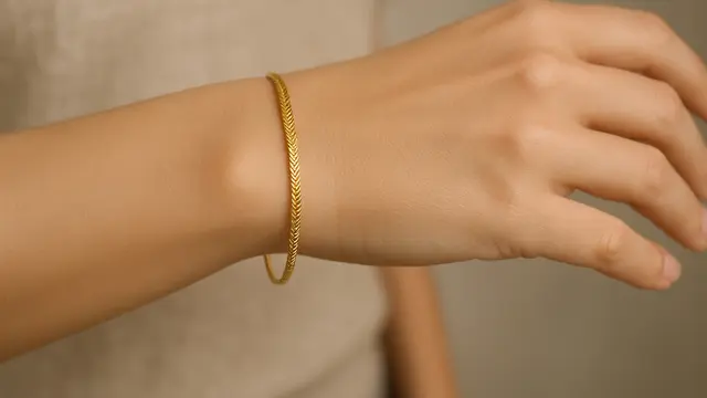 Model Gelang Emas Tipis yang Cocok untuk Dipakai Sehari-hari