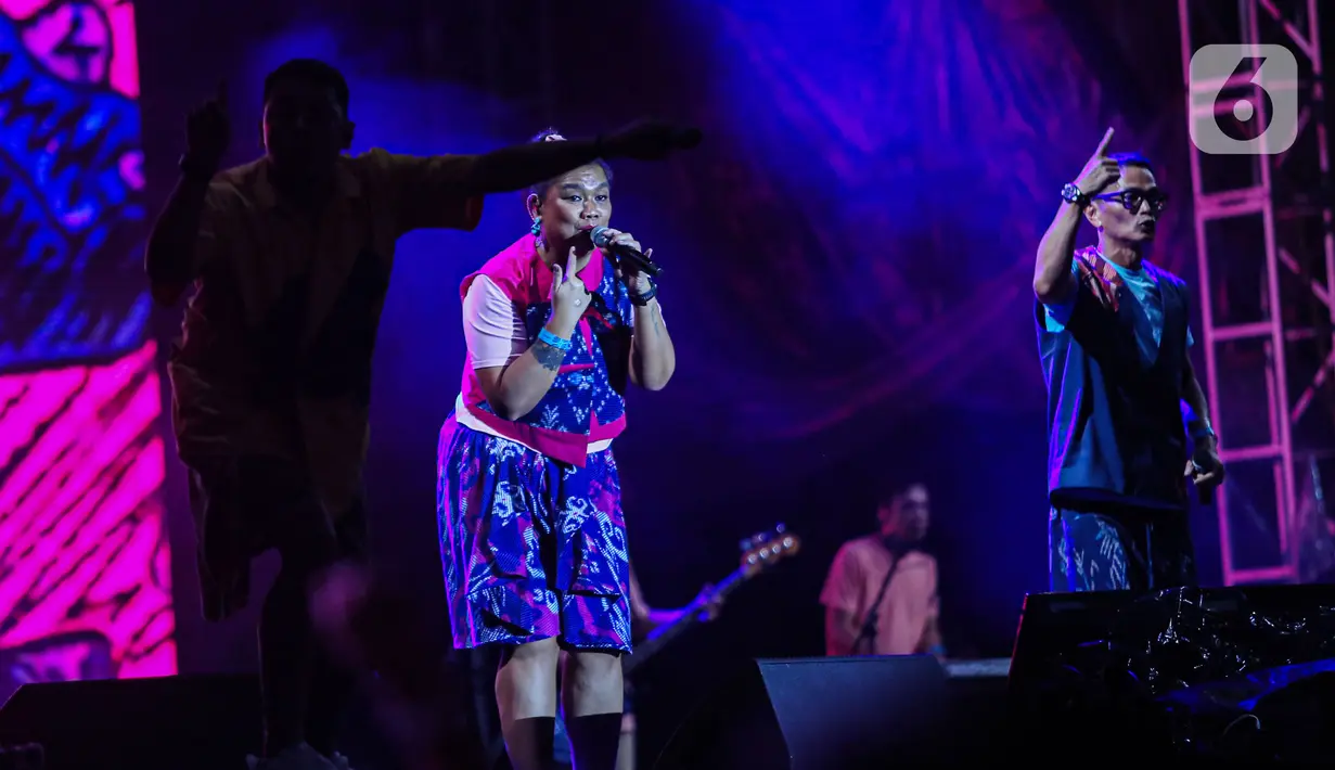 Titik Kumpul Festival merupakan konser musik yang mempertemukan keberagaman seni, budaya, dan masyarakat Indonesia di satu titik. (Liputan6.com/Angga Yuniar)