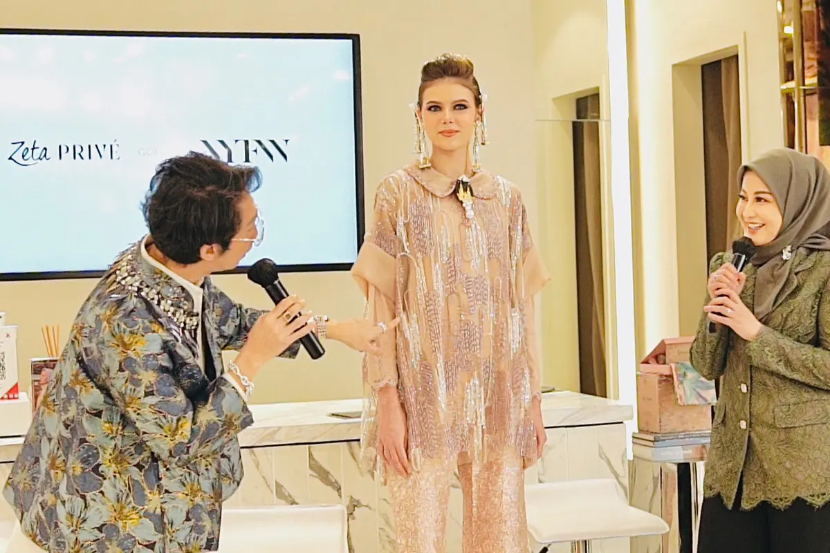 Modest Wear Brand Zeta Prive  di New York Fashion Week 2023