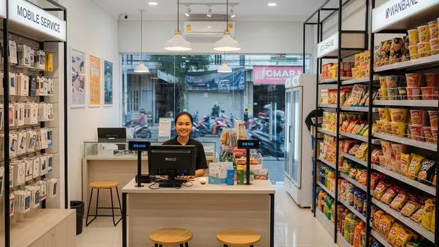 Pusat Layanan: Cashier as Center Hub