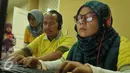 Pelatihan internet untuk tunanetra bertujuan untuk memberikan kemudahaan bagi para penyandang disabilitas dalam memperoleh akses terhadap terknologi dan menjadi bagian dari Revolusi Digital, Jakarta, Senin (30/5). (Liputan6.com/Gempur M Surya)