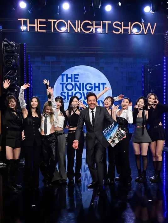 Twice. (Instagram/ fallontonightbts)
