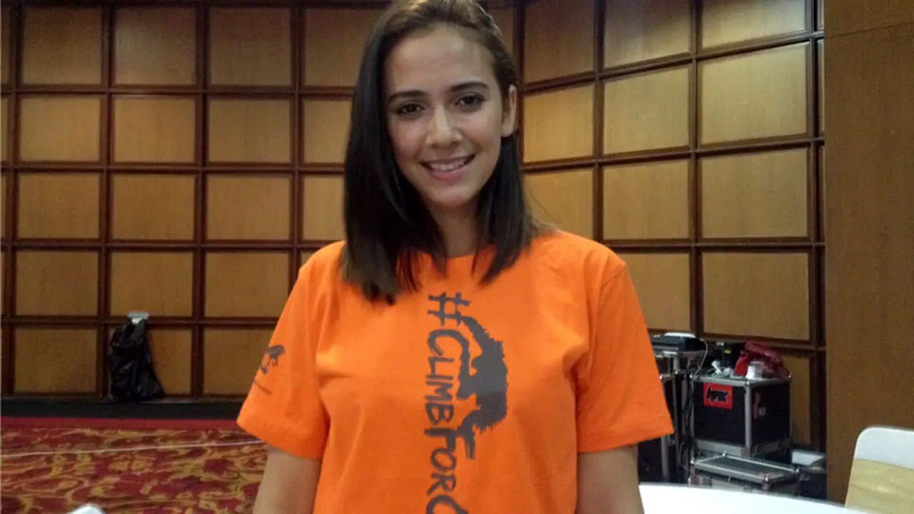 Nadine Alexandra Kampanyekan Peduli Orangutan