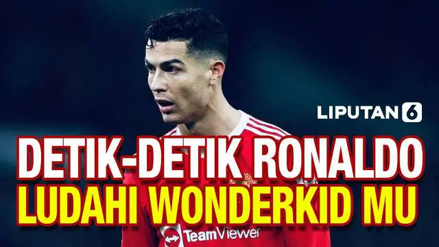 Sebuah video yang menampilkan detik-detik Cristiano Ronaldo diduga meludahi pemain muda Manchester United, Anthony Elanga, viral di media sosial.