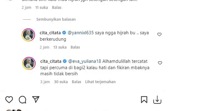 Cita Citata (Foto: Instagram/@cita_citata)