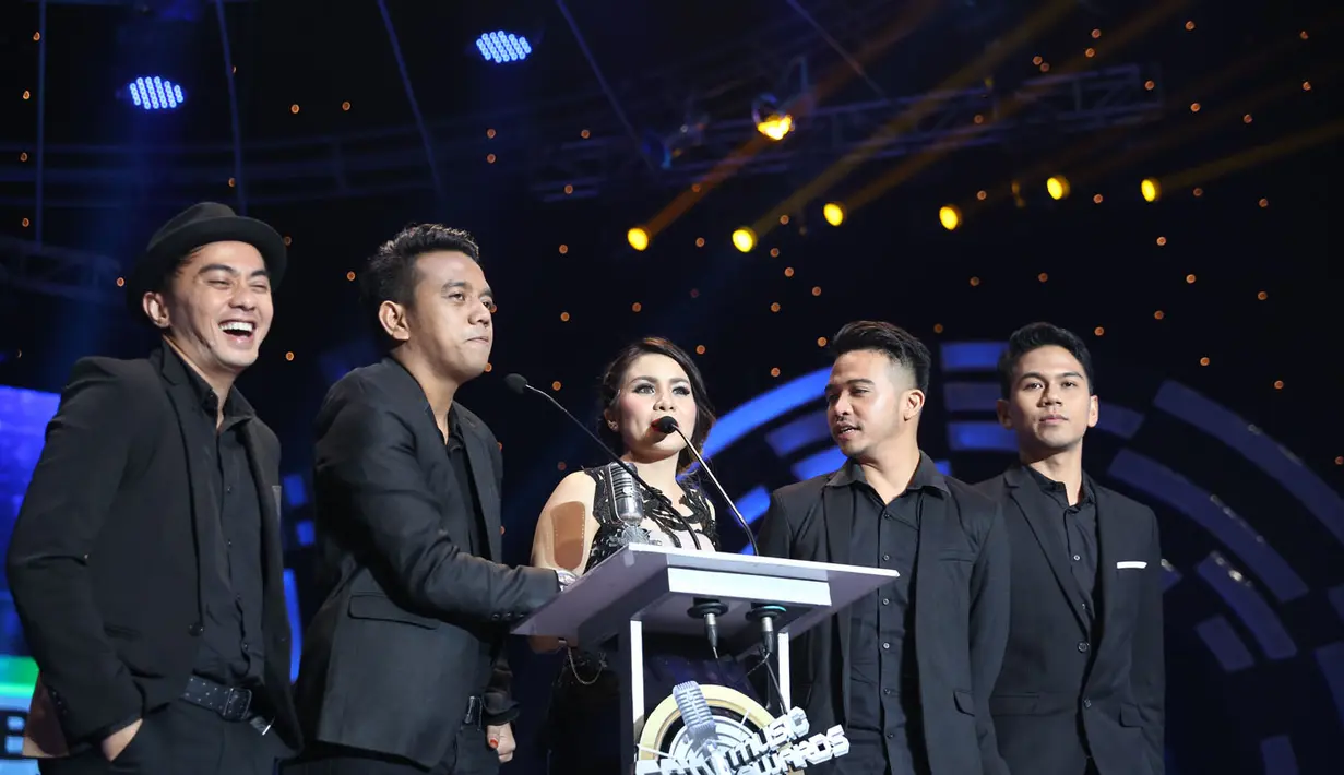 Geisha dinobatkan sebagai Duo/Grup Band Paling Ngetop (Foto: Wimbarsana/Bintang.com)