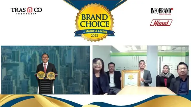 Himel Raih Penghargaan Brand Choice Award For Home & Living 2023