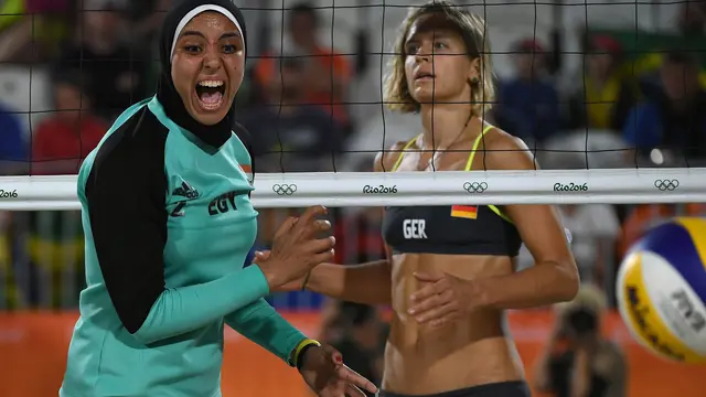 20160809-Atlet-Olimpiade-2016-Berjilbab-Brasil-Doaa-Elghobashy-AFP