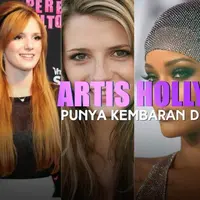 Artis Hollywood Punya Kembaran di Indonesia