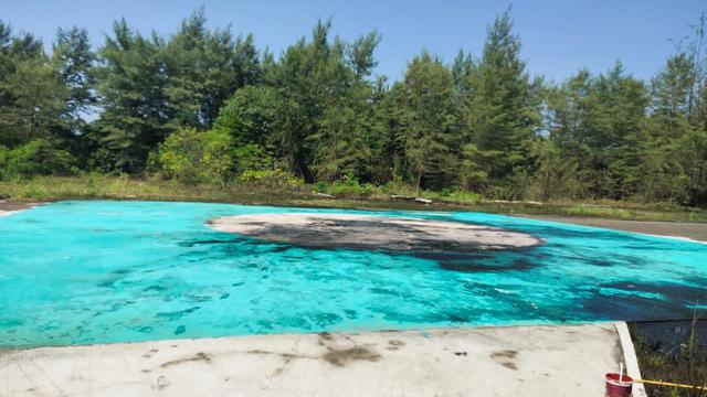 Helipad ilagal di Pulau Panjang, Kepulauan Seribu