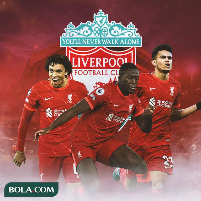 Liverpool - Trent Alexandre-Arnold, Ibrahima Konate, Luis Diaz