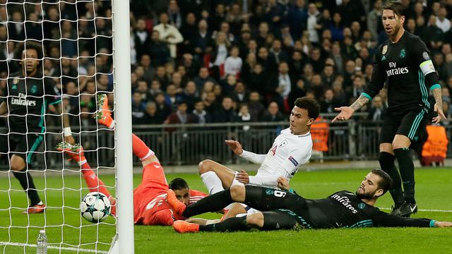 Real Madrid Takluk dari Tottenham Hotspur