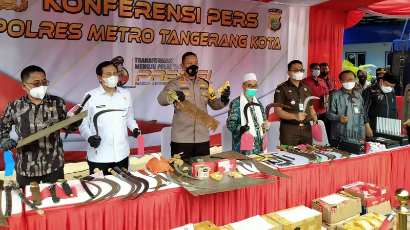 3 pelajar di Tangerang jadi tersangka tawuran hingga tewas