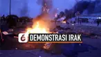 Bentrokan terjadi antara demonstran dan polisi Irak. Tujuh orang dilaporkan tewas dalam bentrokan pada Minggu (27/10/2019).