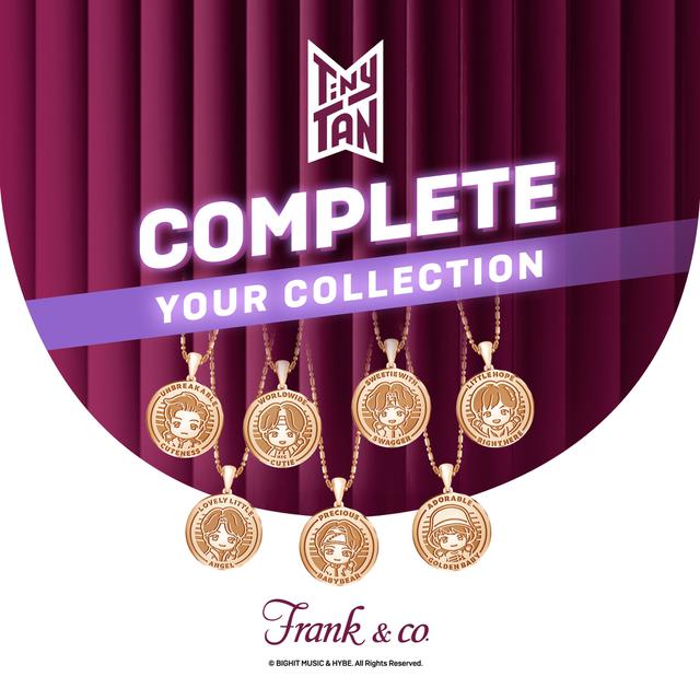 Frank & co.’s TinyTAN Gold Pendant, NEW Frank & co.’s TinyTAN Special Collection