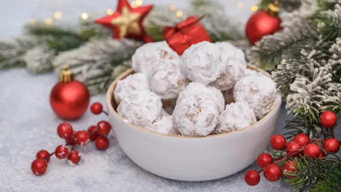 snowball cookies natal