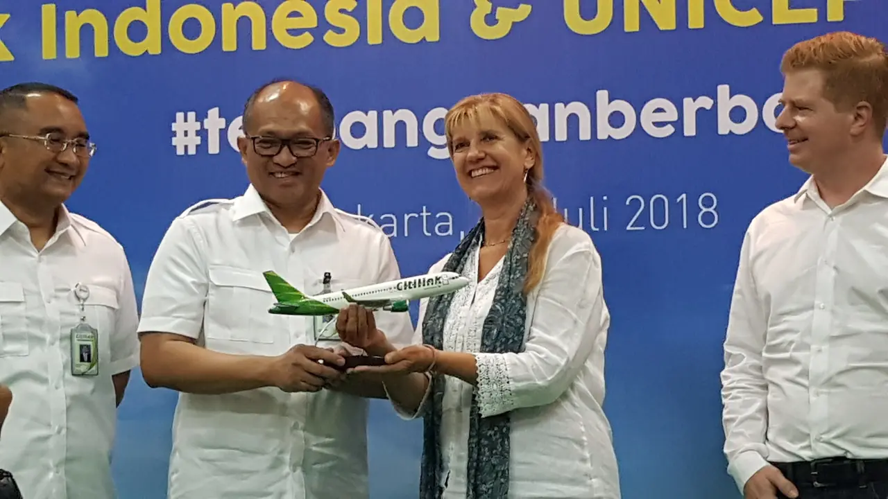 Terbang dan Berbagi, Program Citilink Untuk Sejahterahkan Anak Indonesia