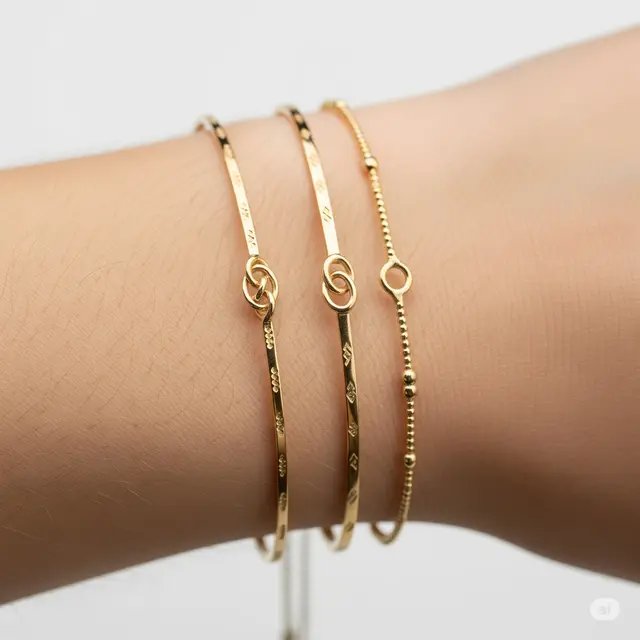 6 Model Gelang Emas 1 Gram Dewasa yang Unik dan Elegan
