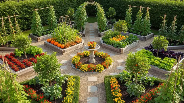 Tips Mendesain Kebun Buah dan Sayur Beragam Warna/Gemini AI