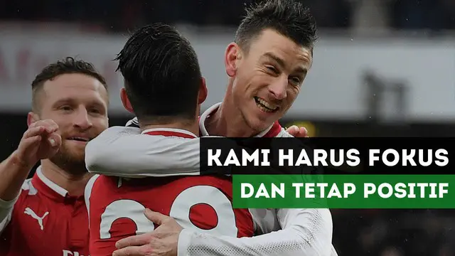 VIDEO: AC Milan Vs Arsenal, Koscielny Meminta The Gunners Fokus dan Berpikir Positif