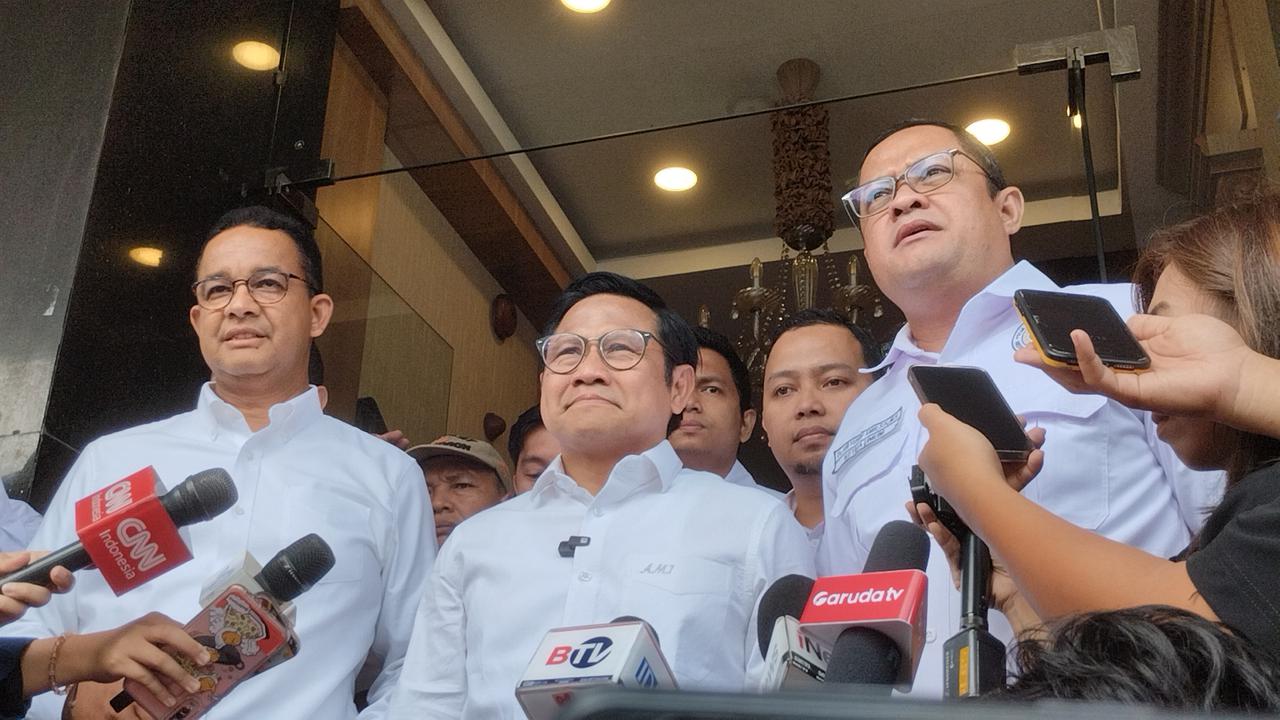 Anies Baswedan dan Muhaimin Iskandar
