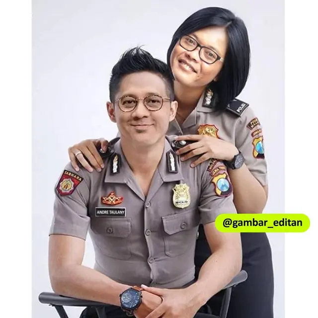 6 Editan Foto Andre dan Sule Berbagai Profesi Ini Kocak