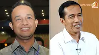Jokowi-Anies Baswedan Saling Lempar Pujian