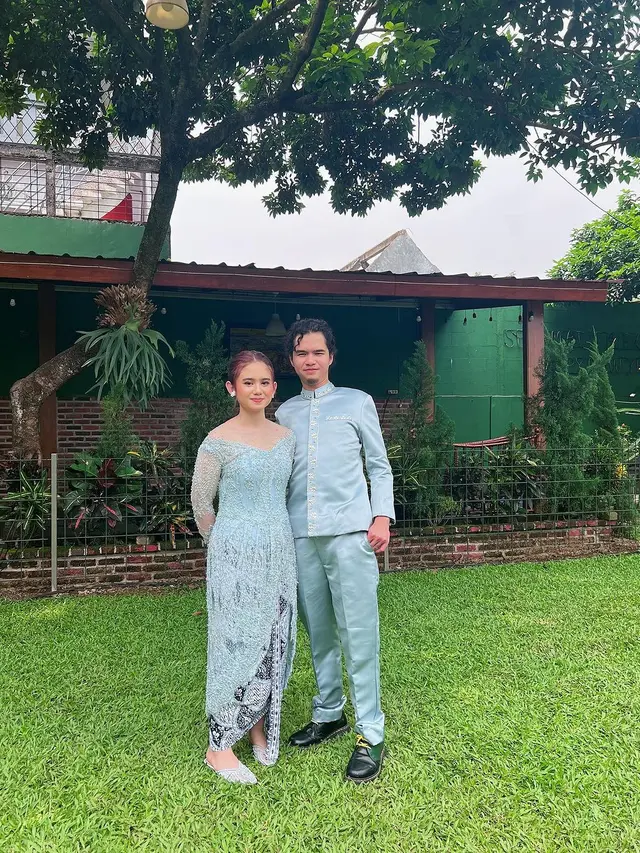 Tissa Biani dan Dul Jaelani di Pernikahan sang kakak, Alita Biani. [Foto: Instagram/tissabiani]