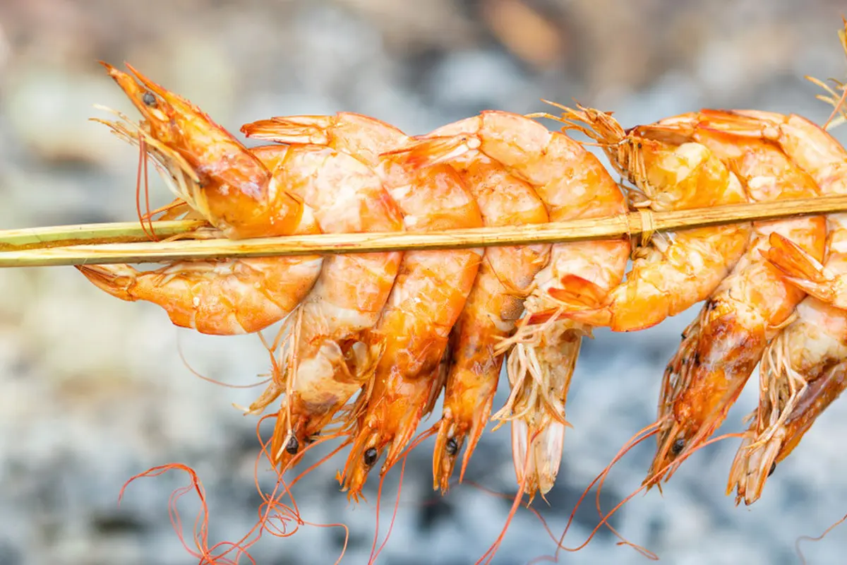 udang bakar
