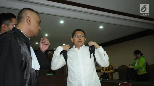 Anas Urbaningrum Jalani Sidang Perdana Pengajuan Peninjauan Kembali