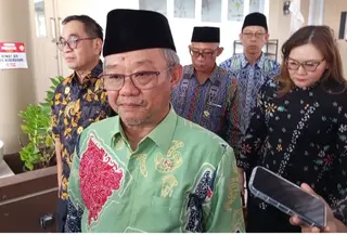 Mendikdasmen Abdul Mu'ti. (Liputan6.com/Arief Pramono)