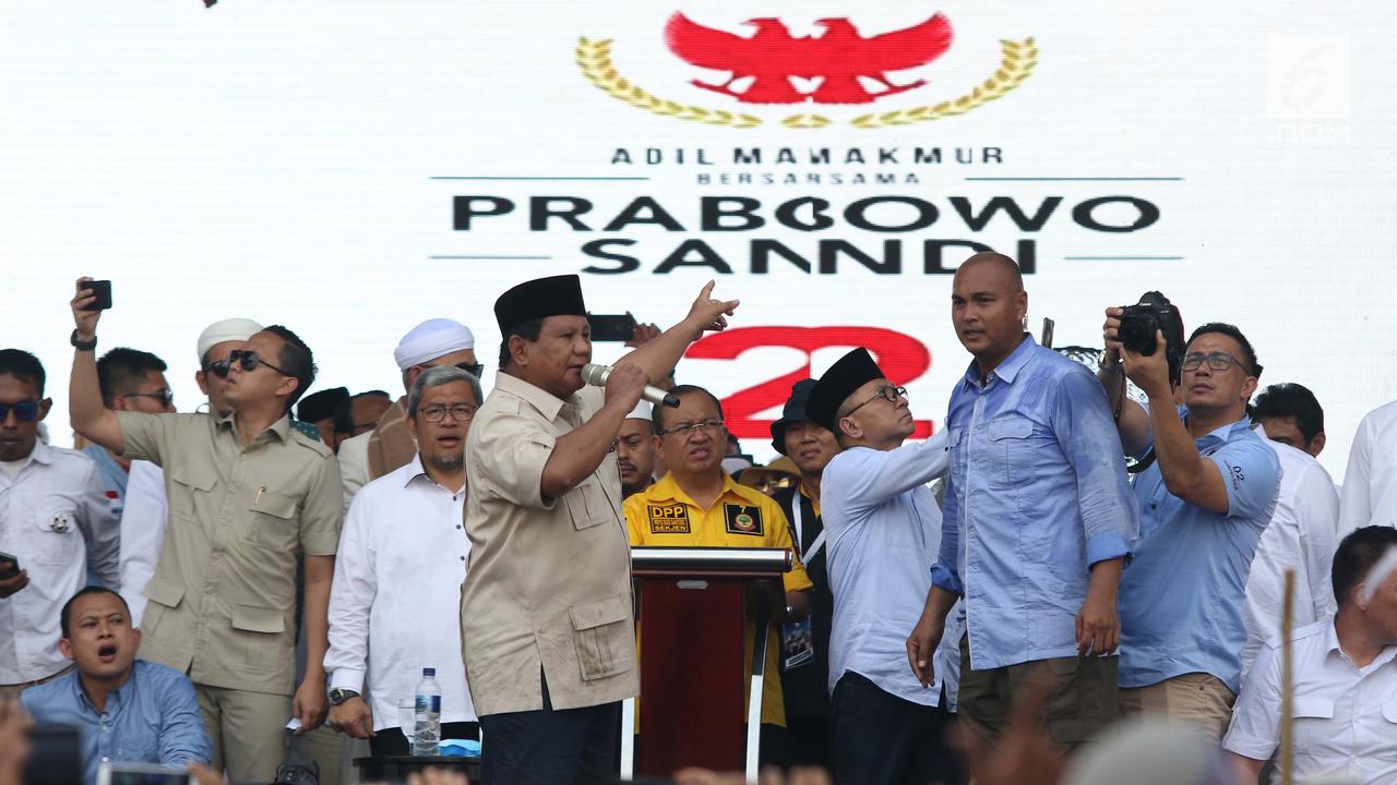 Bersama Tokoh Koalisi Indonesia Adil Makmur, Capres Prabowo Sapa Pendukung di Bogor