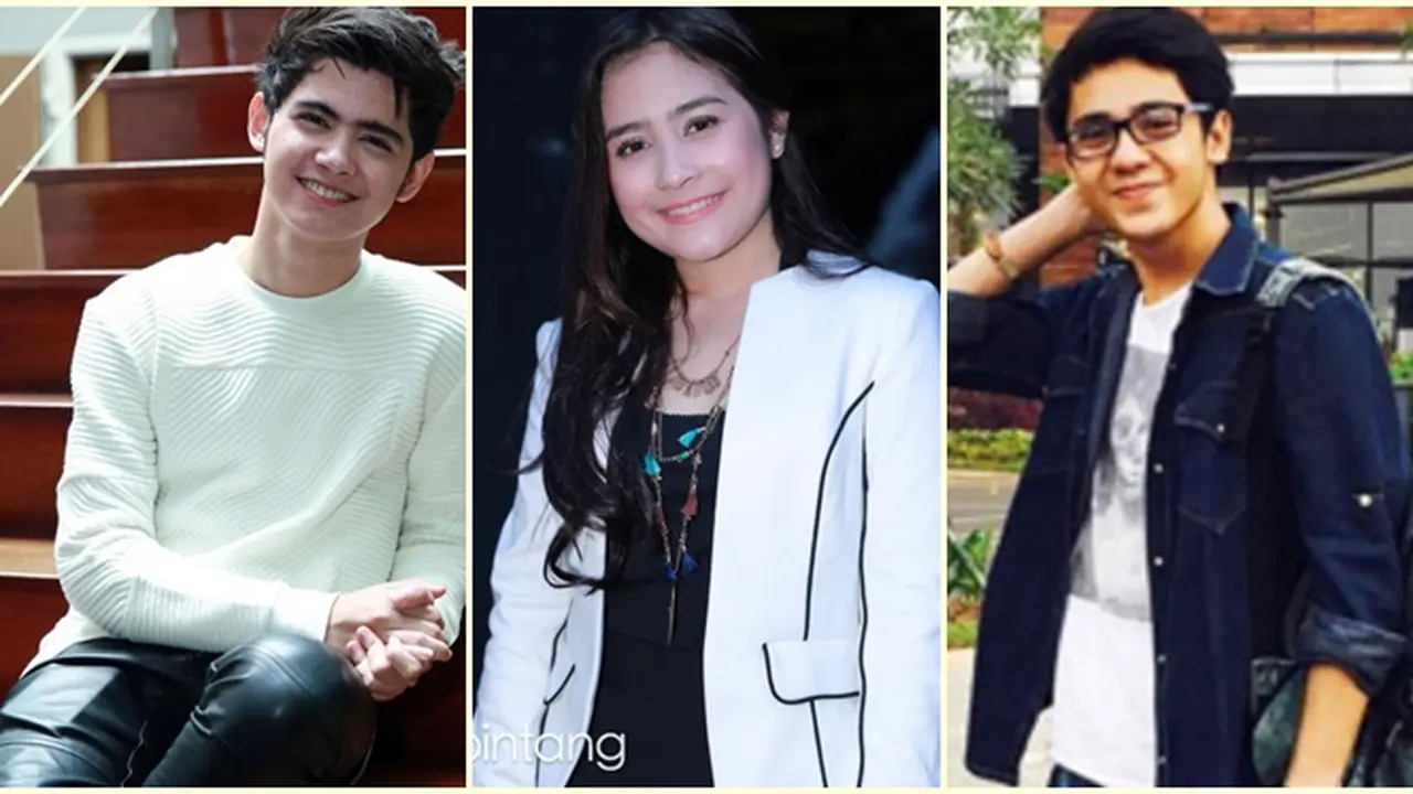[Bintang] Aliando Syarief dan Prilly serta Arbani YasizLatuconsina