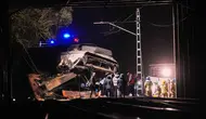 Tabrakan Maut Kereta Cepat di Spanyol, 10 Orang Tewas