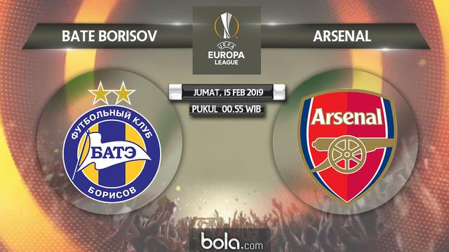 BATE Borisov Vs Arsenal