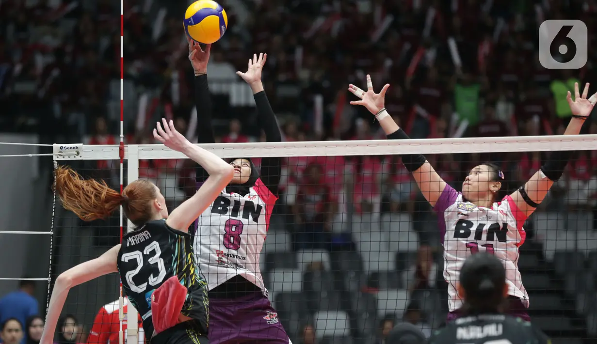 Gelar juara Proliga 2024 ini menjadi yang pertama bagi Jakarta BIN. (Liputan6.com/Helmi Fithriansyah)