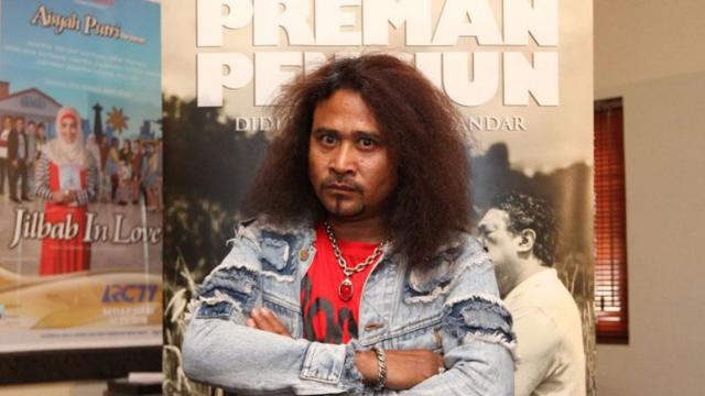 Tampang Sangar Mat Drajat Takut Ulat Showbiz Liputan6 Com